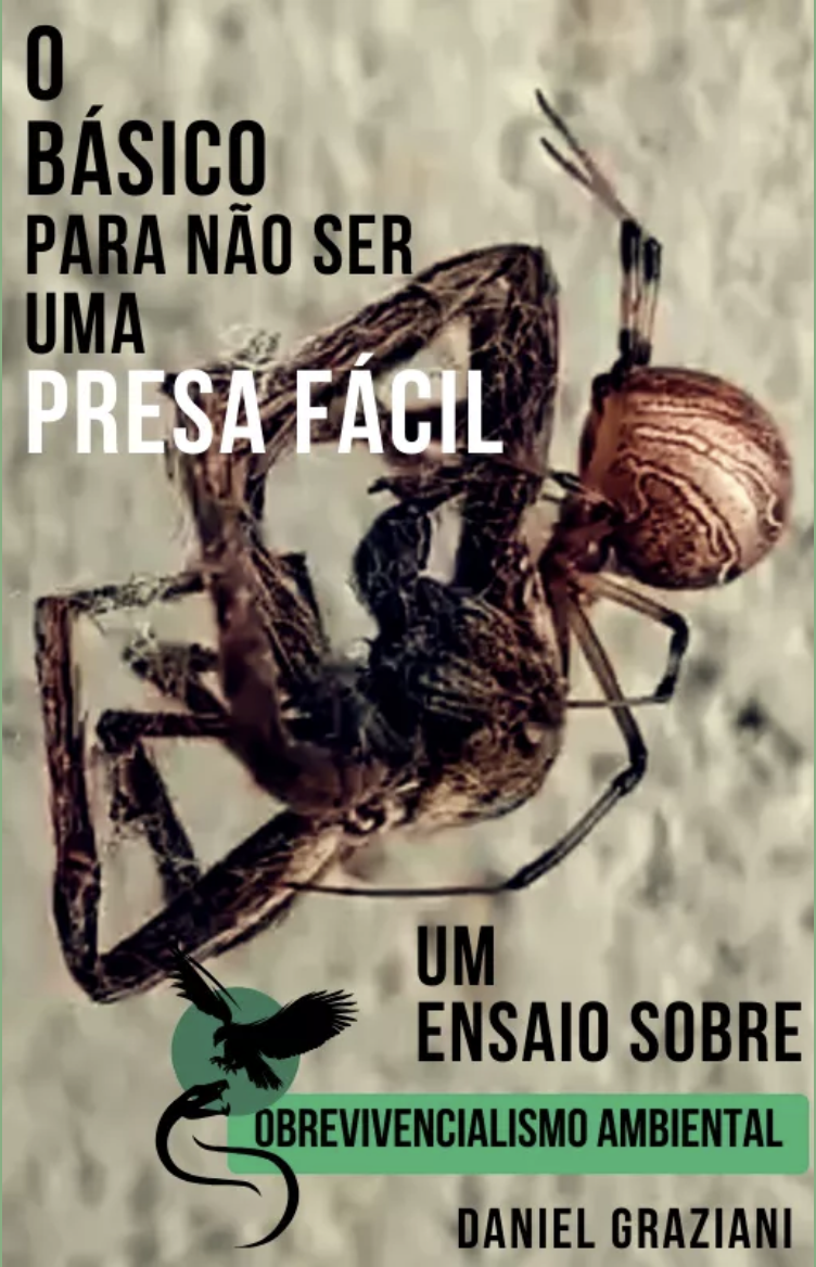 Capa do livro O Básico para Não Ser uma Presa Fácil, de Daniel Graziani